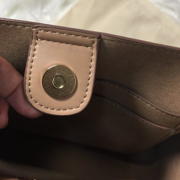 Stella McCartney Logo Crossbody Bag Sand color - Picture 5 of 9